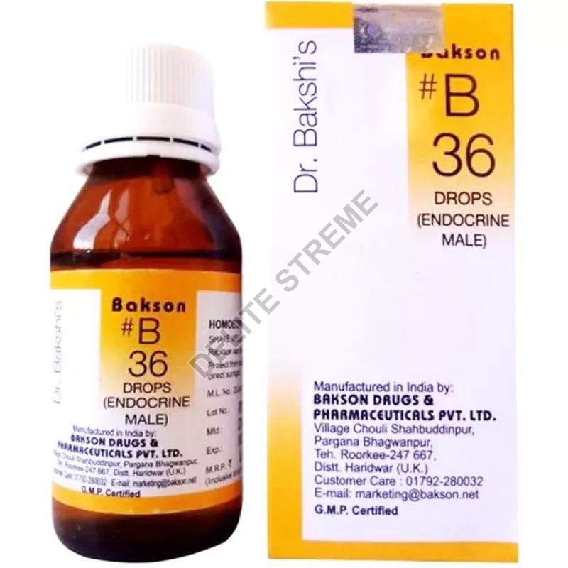 Bakson B36 Endocrine Male Drops