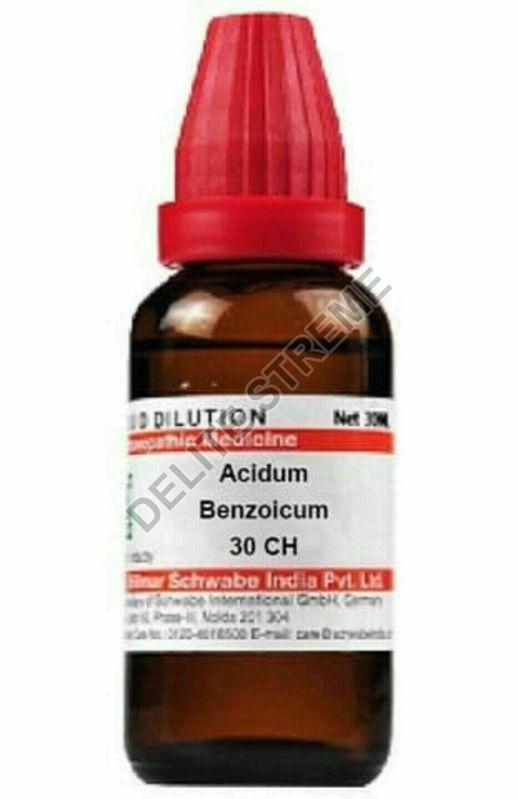 Dr Willmar Schwabe India Acidum Benzoicum 30 CH Dilution