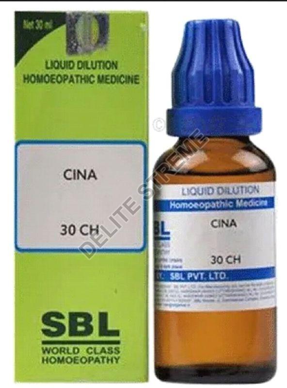 SBL Cina Dilution 30 CH, Medicine Type : Homeopathic Medicine