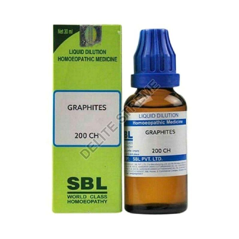 SBL Graphites Dilution 200 CH, Packaging Size : 30ml