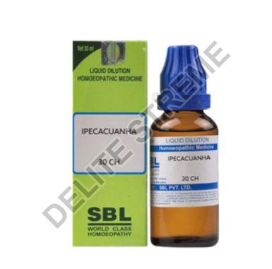 Liquid SBL Ipecacuanha Dilution 30 CH, Packaging Size : 30ml