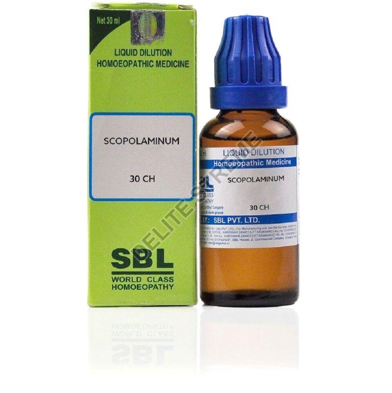 SBL Scopolaminum Dilution 30 CH, Packaging Size : 30ml