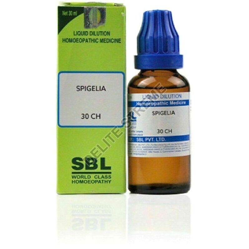 SBL Spigelia Anthelmia Dilution 30 CH, Packaging Size : 30ml
