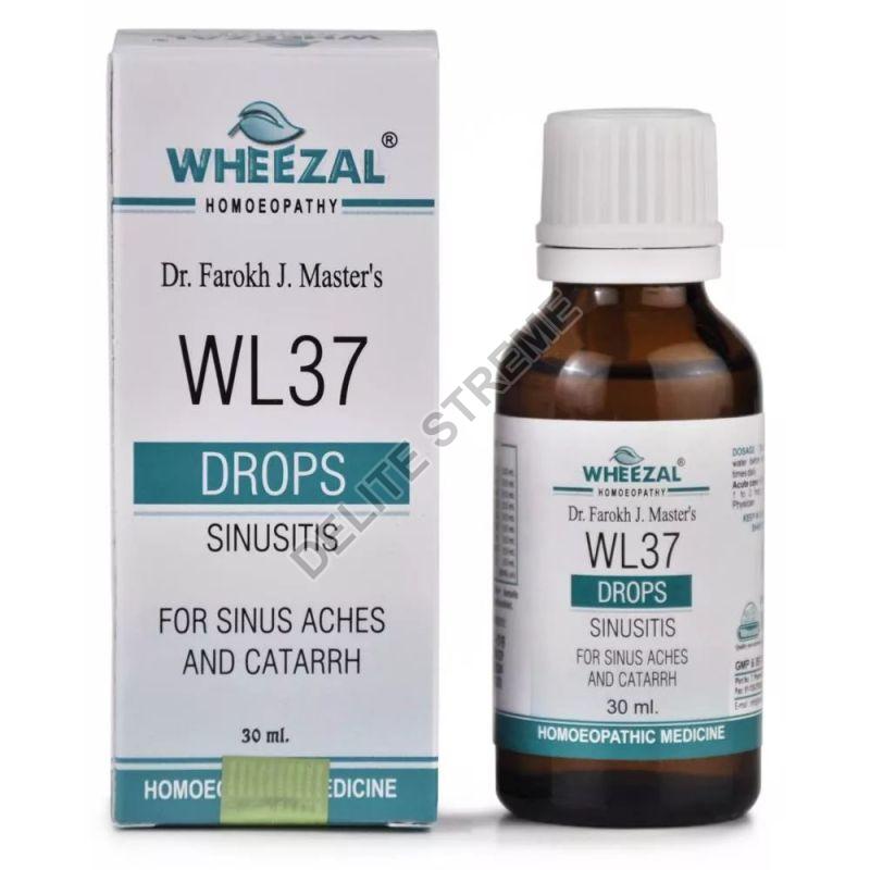 Wheezal WL37 Sinusitis Drops