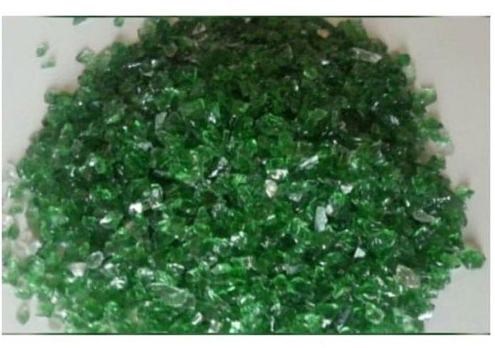 Waste 2 mm Green Glass Cullet, for Recycling Industrial