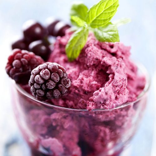 Milk Black Berry Ice Cream, For Restaurant, Home Purpose, Birthday, Office Pantry, Feature : Utterly Delicious