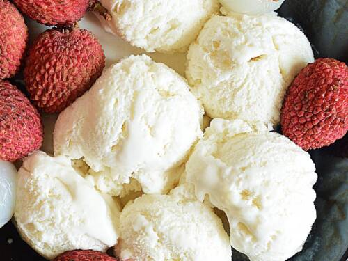 Litchi Ice Cream