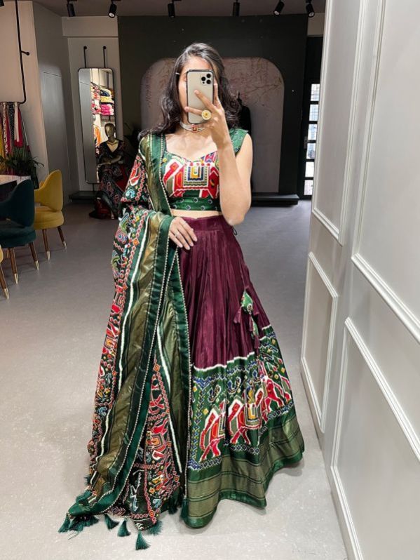 Designer Dola Silk Lehenga Choli