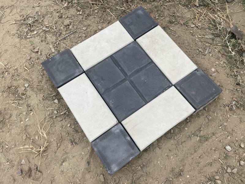 Black Cement Paver Block, for Flooring