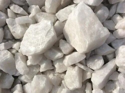 White Solid Natural Quartz Stone Lumps, Grade : Industrial Grade, Superior
