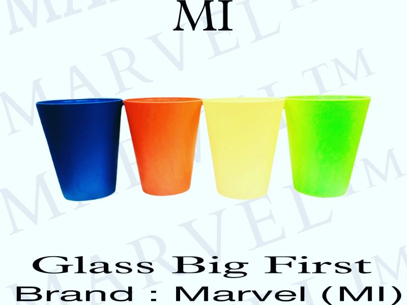 Multicolor plastic water glass, for Drinking Use, Capacity : 200-400ml, 100-200ml