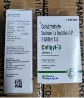 3 MIU Colistimethate Sodium Injection, for Pharmaceuticals, Grade Standard : Medicine Grade