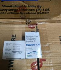 Piperacillin tazobactam injection, Packaging Type : Bottle