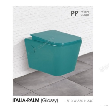 ITALIA PALM (GLOSSY) WATER CLOSET