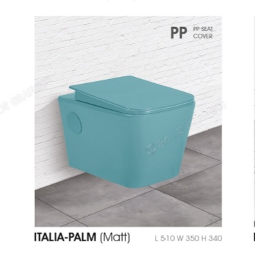 Italia Palm (matt) Water Closet, For Toilet Use, Size : Standard