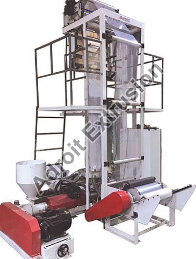 Electric Automatic Monolayer Blown Film Plant, for Grocery Bags, Shopping Bags, T-Shirt Bags, Voltage : 220V