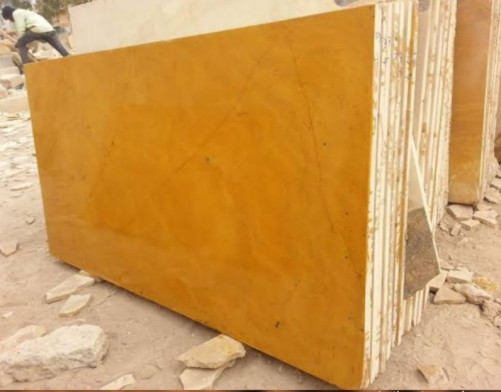 Plain Polished Jaisalmer Yellow Stone, For Hotel, Kitchen, Office, Restaurant, Size : 12x12ft12x16ft