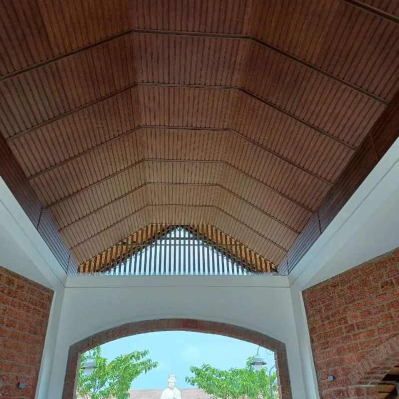 Brown PVC Vox Ceiling Panel