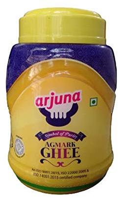 Yellow Liquid Arjuna Cow Ghee, for Cooking, Worship, Packaging Type : Plastic Jar