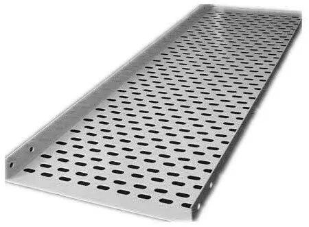 UB Engineering Stainless Steel Perforated Cable Tray, Length : 2500 Mm