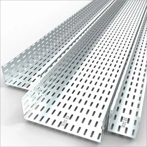 Pre Galvanized Perforated Cable Tray, for Industrial, Length : 2500 Mm