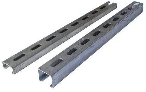 Rectengular Non Polished Metal Slotted Channel, for Industry, Feature : Corrosion Proof, Durable
