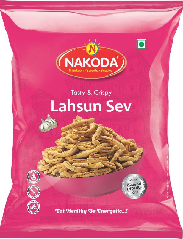 NAKODA LAHSUN SEV, for Snacks, Certification : FSSAI Certified