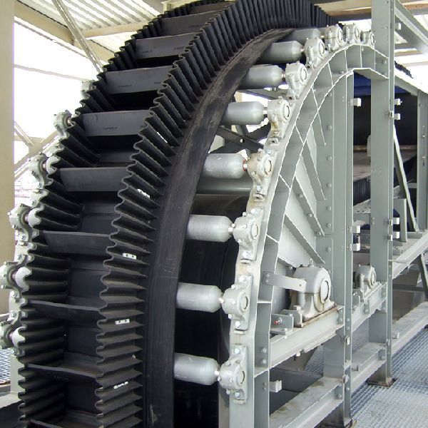 Sidewall Conveyor Belt, Loading Capacity : 1-50 kg per feet
