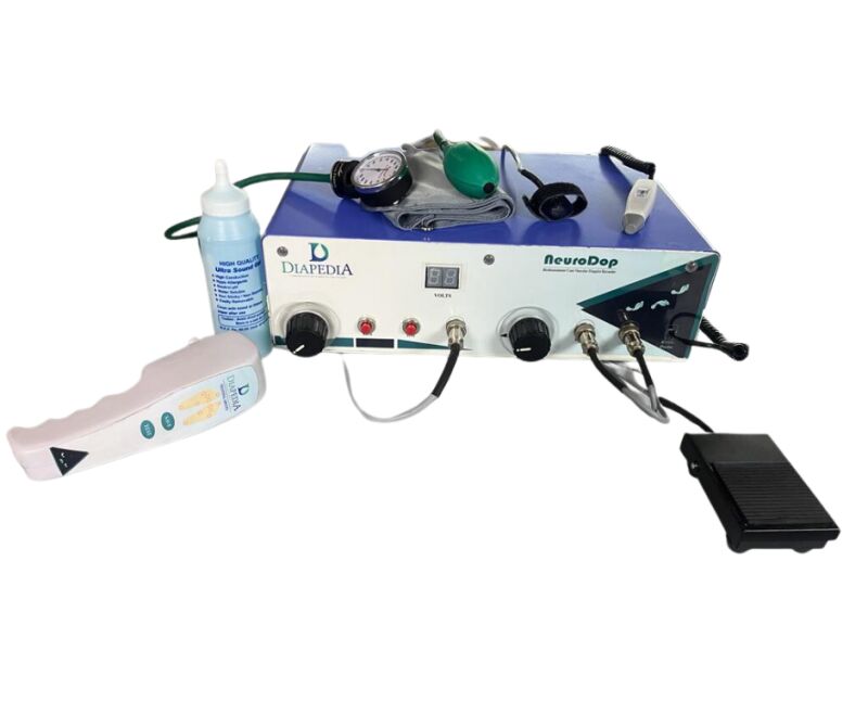 Battery neurodop digital vascular doppler biothesiometer, for Hospital