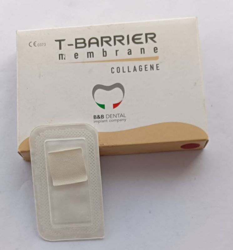 T Barrier Collagen, for Dental Surgery, Size : 23x23