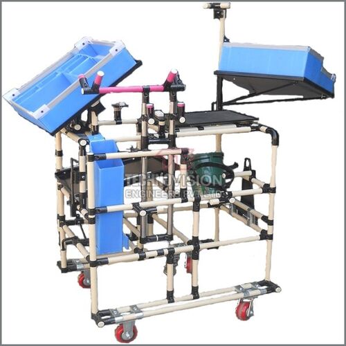Technovision ABS Coated Pipe kitting Trolley