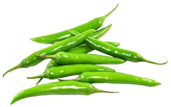 Fresh Green Chilli, for Stimulate digestive system