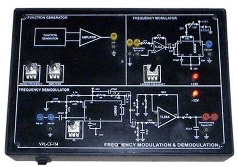Frequency Modulation & Demodulation Trainer (VPL-CT-FM)
