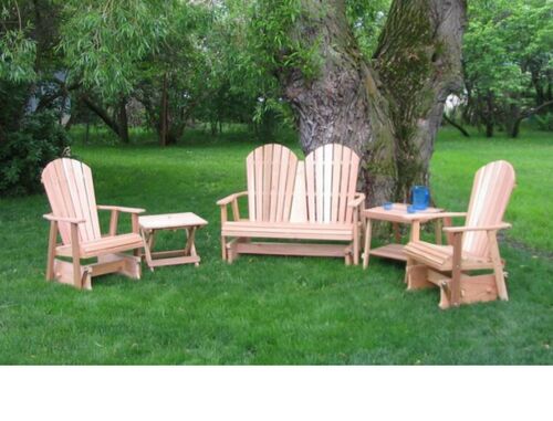 Wooden lawn furniture