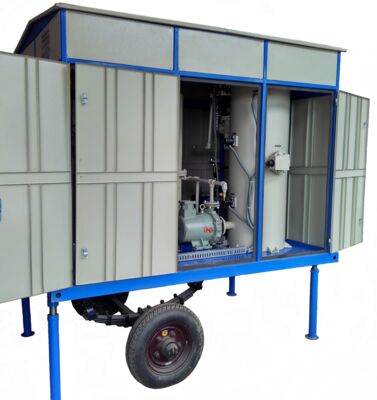 Transformer oil filtration system