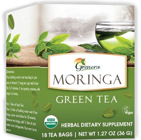 moringa green tea