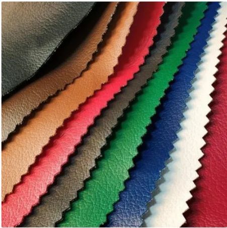 Polyester Plain Rexine Sofa Fabric, Color : Multicolour