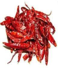 Solid Raw Common Dried Red Chilli, for Spices, Cooking, Grade Standard : Food Grade