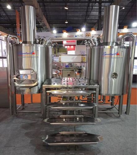 Automatic SS Microbrewery Equipment, Capacity : 500 - 3000 L