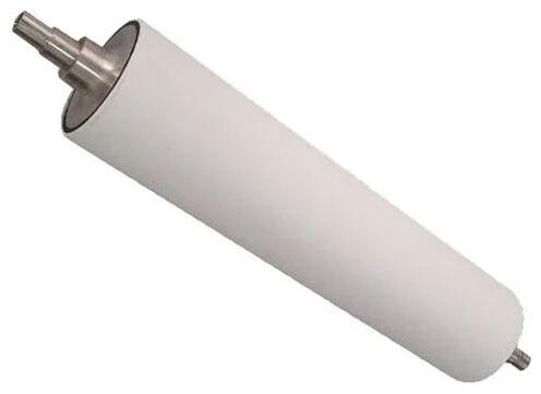 White Hypalon Rubber Rollers, Shape : Cylindrical