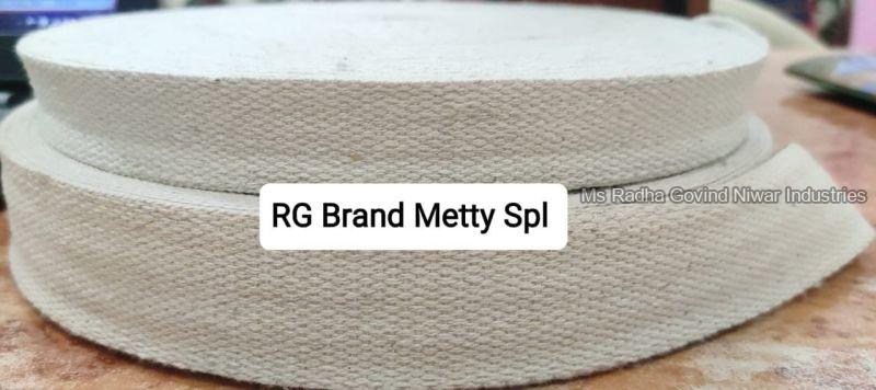 RG Brand Plain Pure Matty Cotton Niwar, Technics : Machine Made