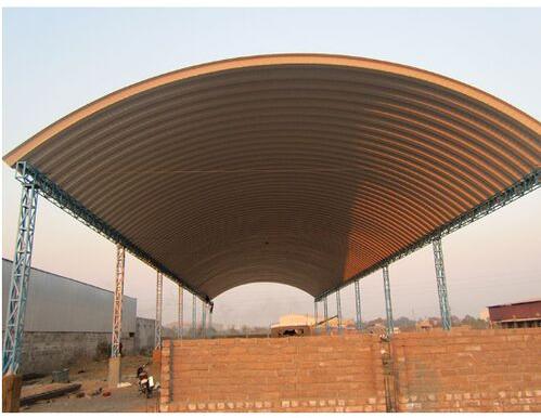 Coated Aluminum Mill Trussless Roof