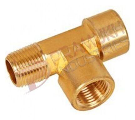 Brass Male Run Tee, Feature : Corrosion-resistance