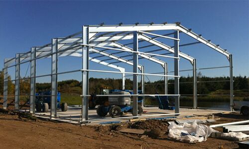 Steel framed buildings