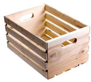 Rectangular Hard Wooden Crates