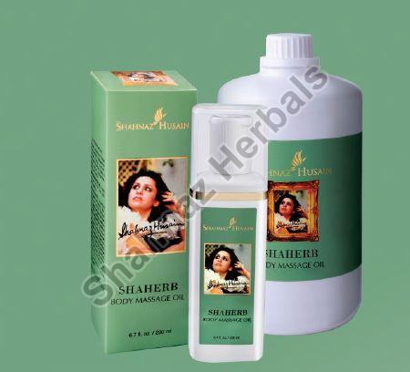 Shahnaz Husain Shaherb Body Massage Oil, Packaging Type : Jar