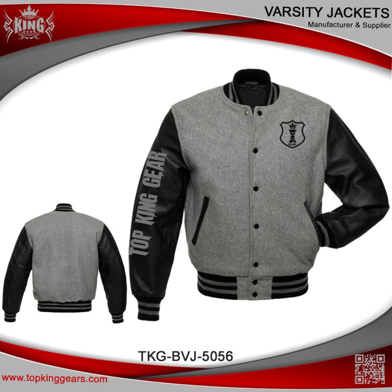 Leather Varsity Jacket