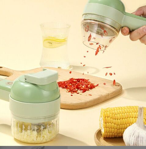 Stainless Steel Electric Chopper, For Ginger, Chili, Peanut, Walnut, Etc. Make Complementary Food, Juices