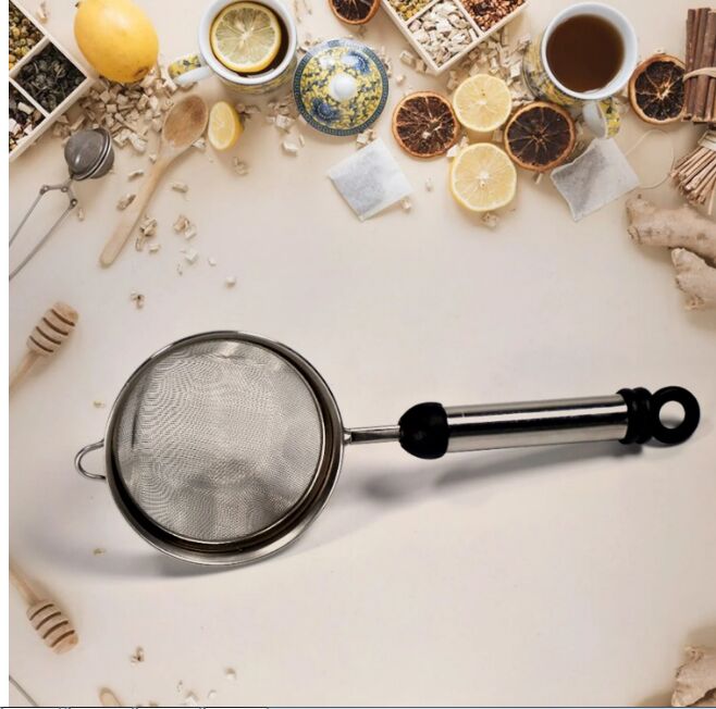Stainless Steel Tea Strainer, For Kitchen Use