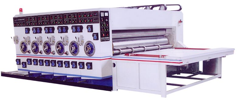 Multicolor Printing & Slotting Machine